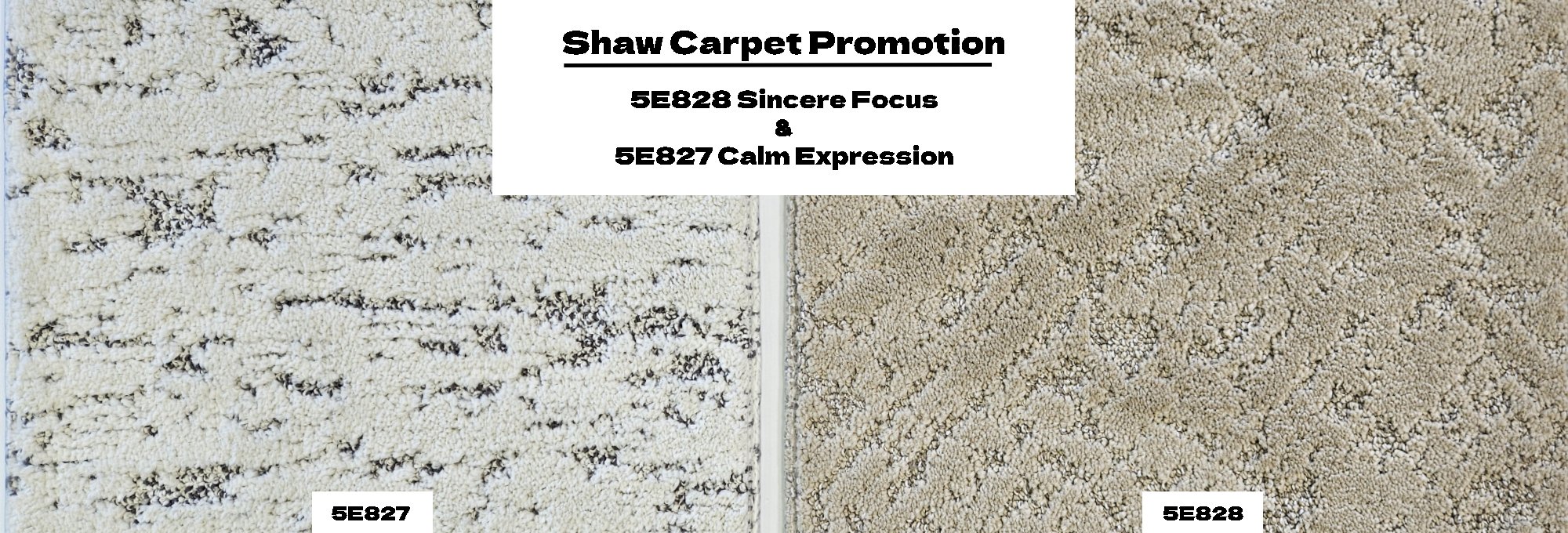 Tom's Flooring Shop: Shaw Carpet Promo Banner